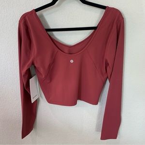 NWT Lululemon Align Crop Long Sleeves